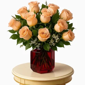 Classic 1 Dozen Rose Floral Piece