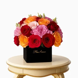 Charming Rose & Carnation Box