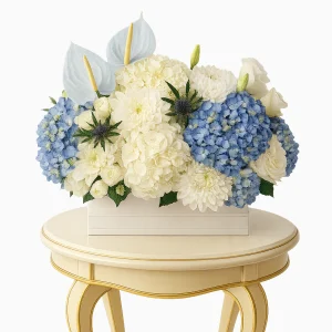 Tender Blue & White Bloom Box