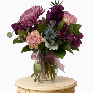 Mysterious Chrysanthemum Floral Piece
