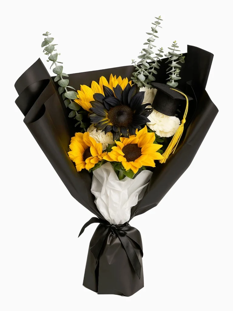Sunflower Graduation Bouquet
