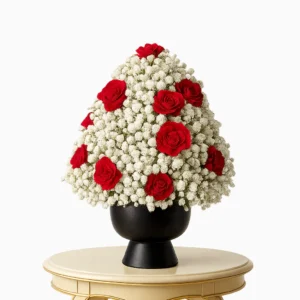 Christmas Floral Tower