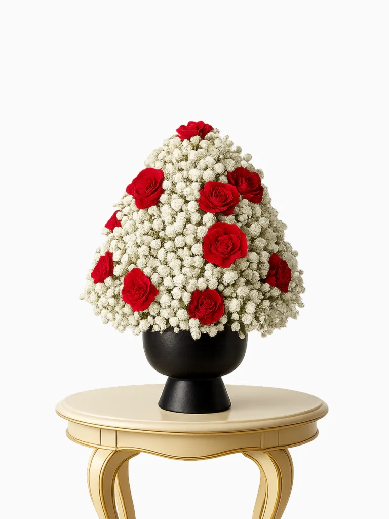 Christmas Floral Tower