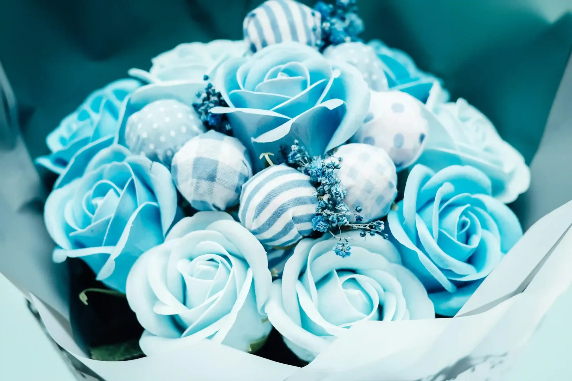 Blue Flower arrangement