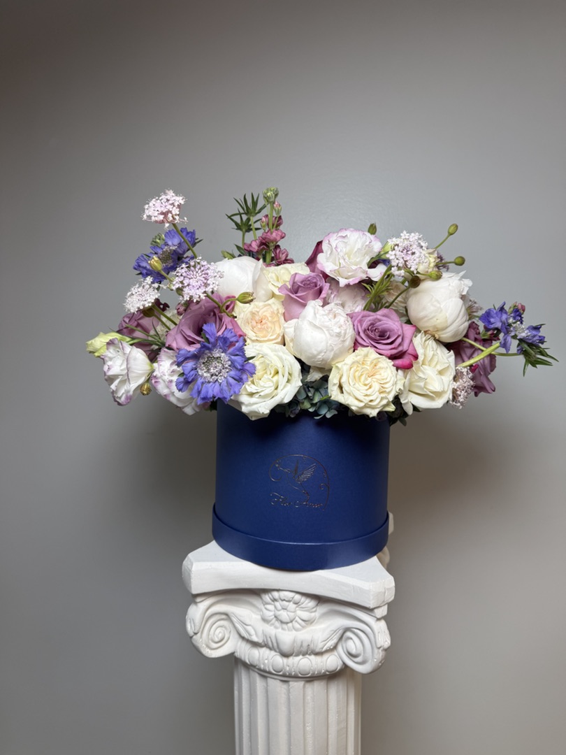 Luxury box roses 1